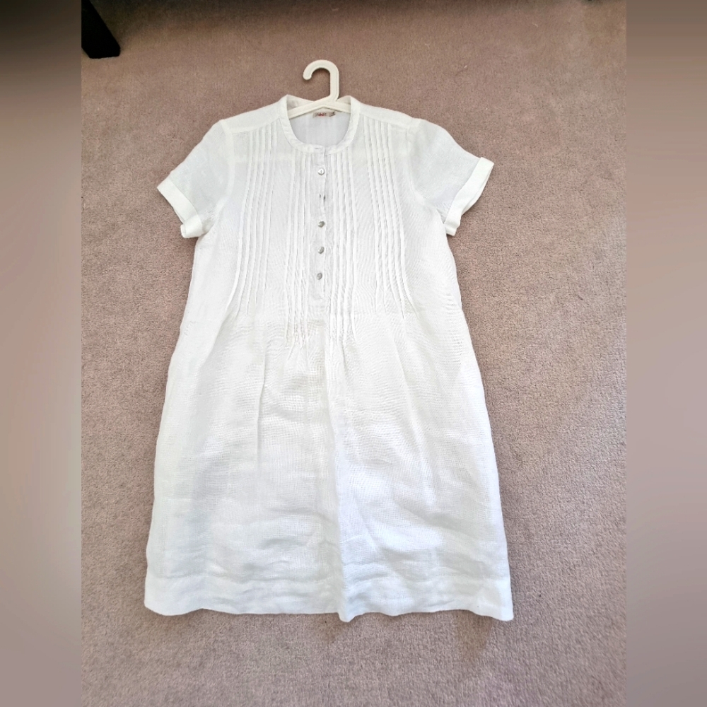 FAHERTY Linen dress size S